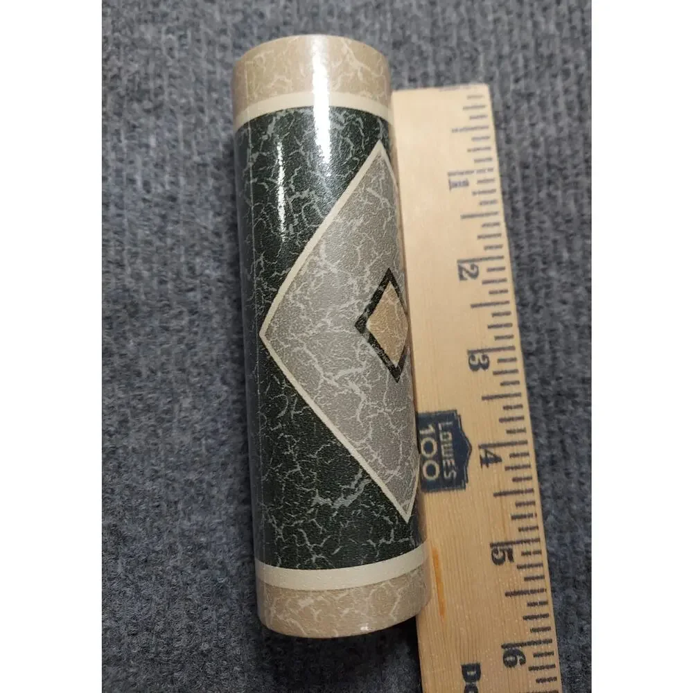 Vintage Graham & Brown Luxury Vinyl Wallpaper Border Green Marble Lot 8 Rolls